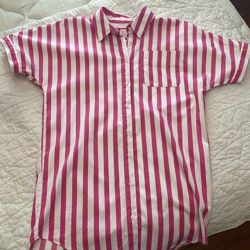 A New Day Shirt Dress - Size Small